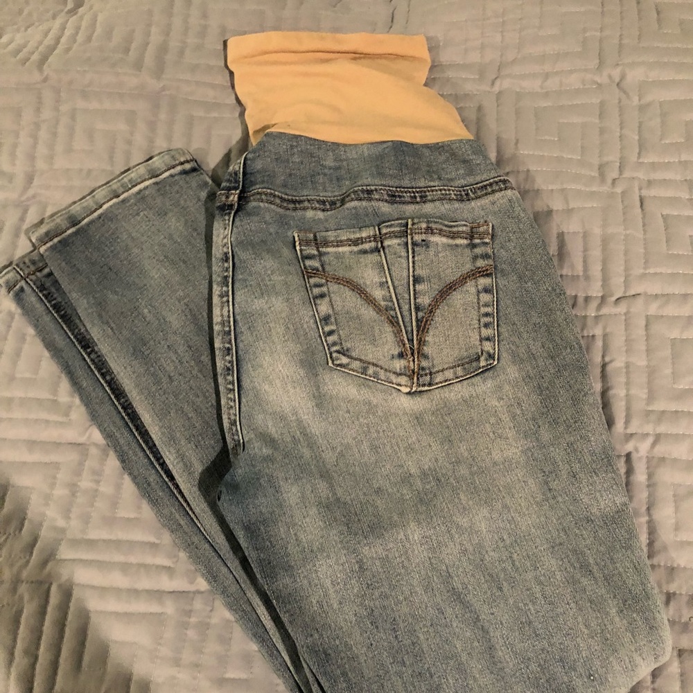 Maternity jeans from target
